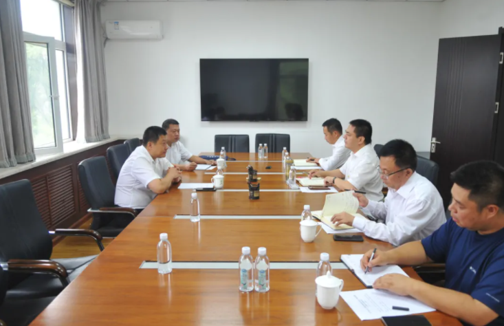 【药都要闻】张宏斌会见辽宁山水工源水泥有限公司总经理王广新一行