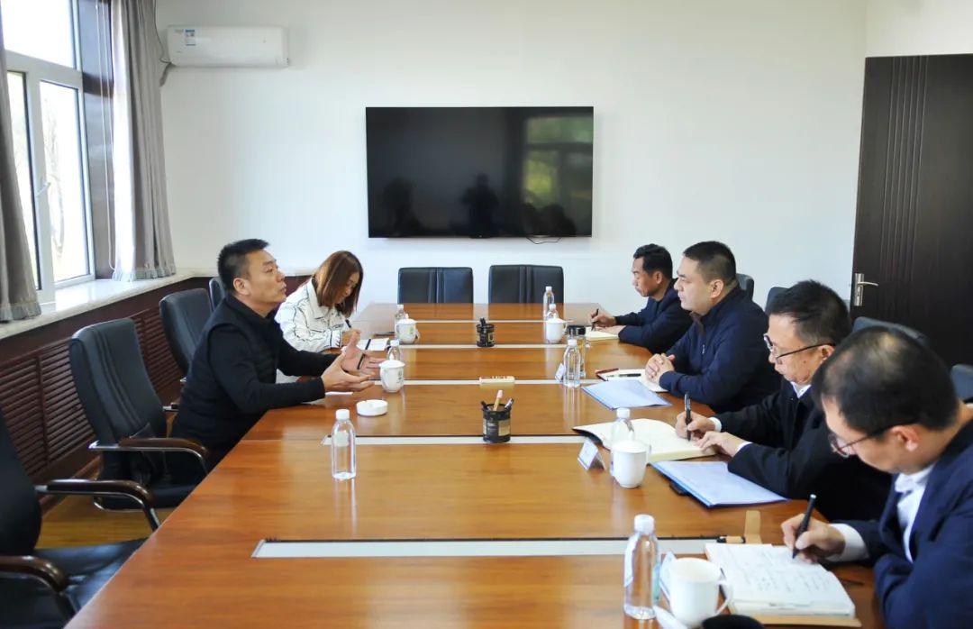 【药都要闻】张宏斌会见本溪银行南地支行行长张军一行