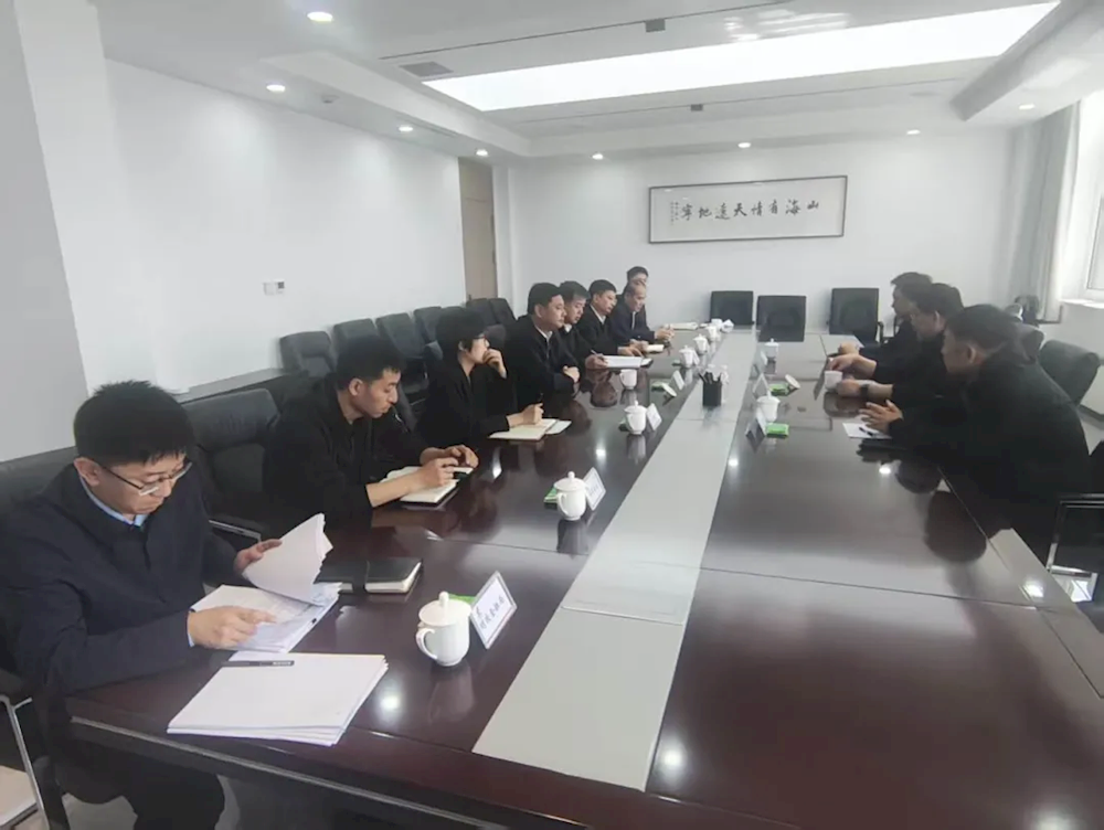 崇盛东集团李永利董事长一行到访本溪高新区考察洽谈
