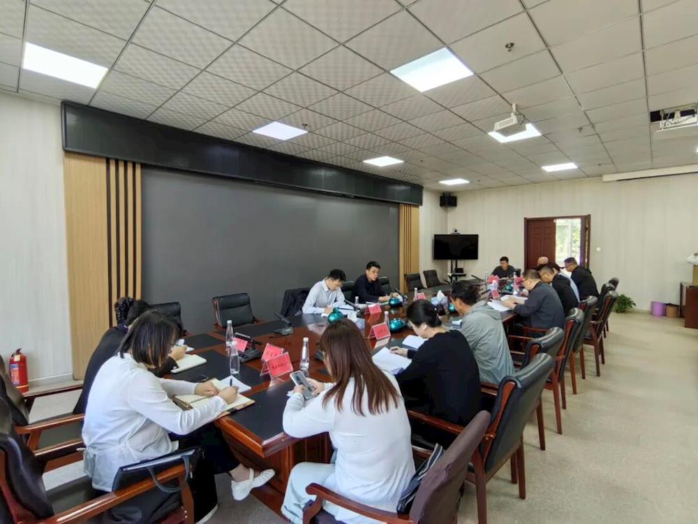 溪湖区与高新区召开火炬统计工作协调会