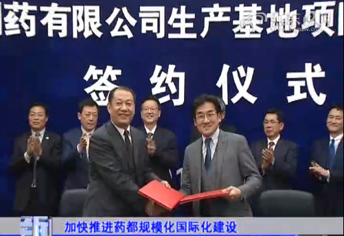 加快推进药都规模化国际化建设